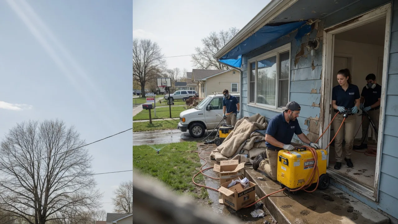 Basement Flood Cleanup in White City, OR near me